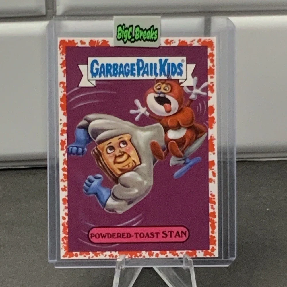 2019 Topps Garbage Pail Kids We Hate the '90s Powdered-Toast Stan‎ 1a Red 35/75
